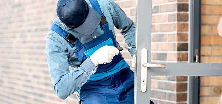 Pivot Storefront Door Locks Installation in Buena Park, California